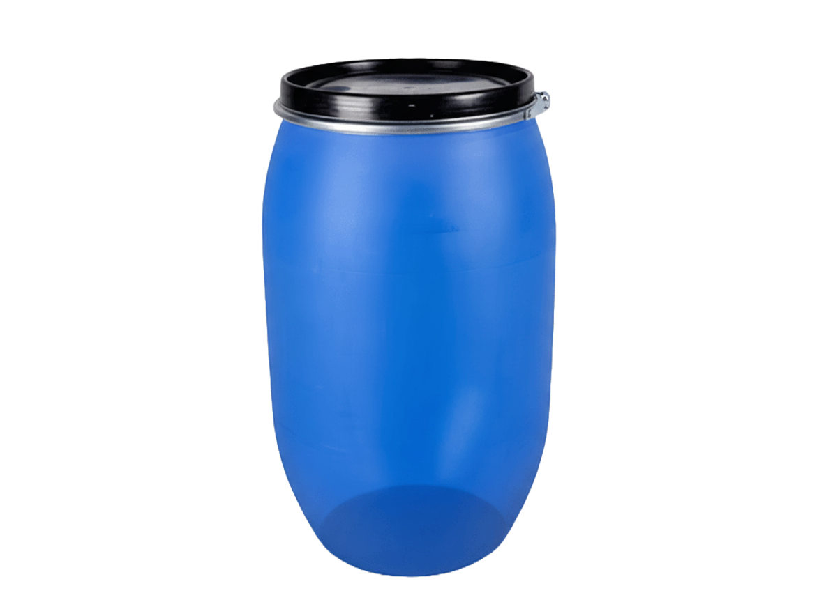 Blue Barrel with Lid